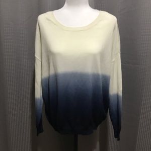 Design Lab Ombré Knit Long Sleeve Tee